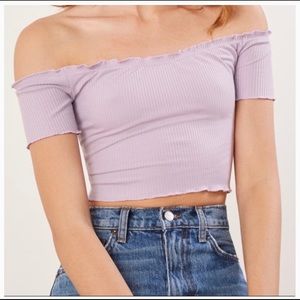 Reformation Willett Off the Shoulder Top